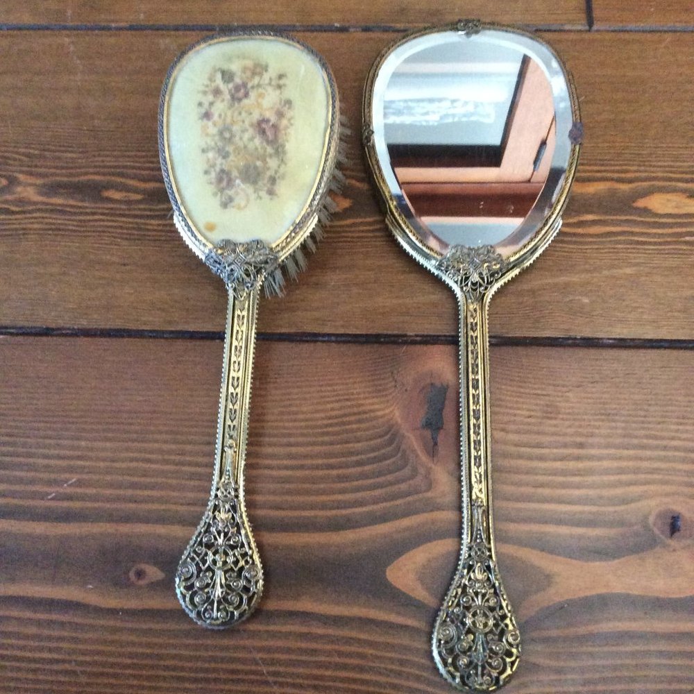 Vintage (Victorian/Edwardian) Vanity Set